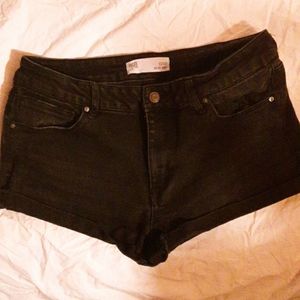 RSQ Tilly's Black Jean Shorts